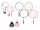 FEATHER BIG HAPPY SET (P-F)