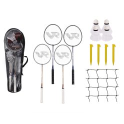 FEATHER SET/4 PADDLE+2 BALL+NET