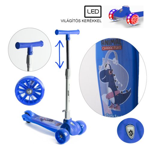 ROLLER KIDS BLUE+LED WHEEL