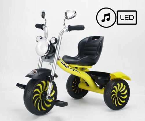 TRICYCLE+MUSIC+LIGHT YELLOW