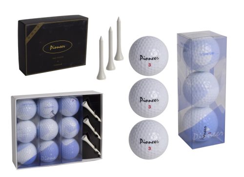 GOLF BALL*9PCS+3TEES/GIFT BOX