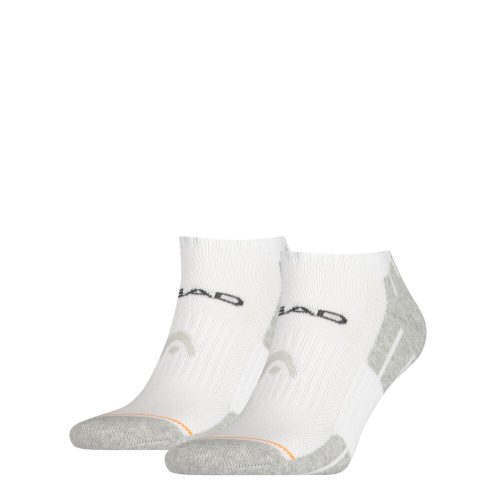 Head unisex performance sneaker - breathable half-plush sole secret socks - 2 pairs/pack - white - 39-42