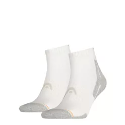   Head unisex sports socks - breathable half-plush sole - short - 2 pairs