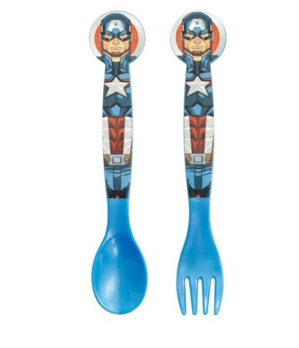 2 PC PP CUTLERY SET IN POLYBAG AVENGERS HERALDIC ARMY