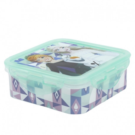 Square Hermetic Food Storage Box 500 ml Frozen
