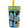 Disney Mickey Mouse plastic, leak-proof silicone straw cup - 420 ml