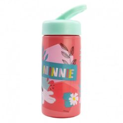 PLASTIC STRAW BOTTLE 410 ML Minnie Mouse