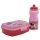 Disney Minnie Mouse plastic sandwich box + bottle set