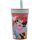 Disney Minnie Mouse plastic, leak-proof silicone straw cup - 420 ml