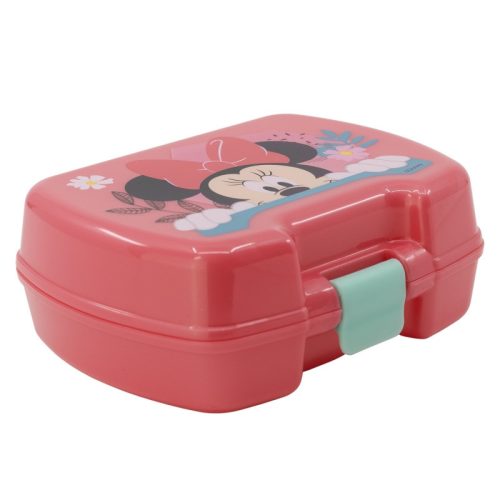 Disney Minnie Mouse plastic mini snack sandwich box