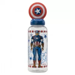 3D PLASTIC BOTTLE 560 ML AVENGERS - CAPTAIN AMERICA