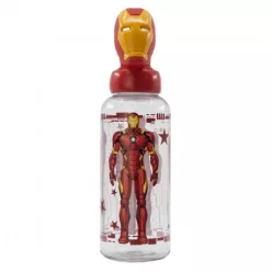 3D PLASTIC BOTTLE 560 ML AVENGERS - IRON MAN