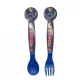 2 PCS PLASTIC CUTLERY SET STITCH