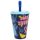 Stitch plastic straw cup - 430 ml