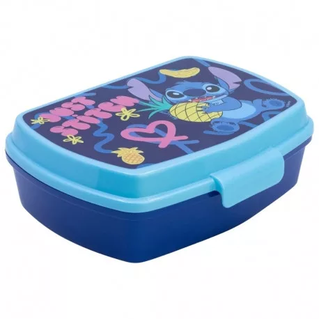 Stitch egyrekeszes szendvics doboz gyerekeknek