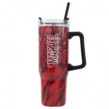 INSULATED STAINLESS STEEL XL TRAVEL MUG 940 ML MARVEL