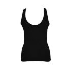 Women's high-cotton content two-piece lingerie set - black - M