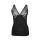 Women's high-cotton content two-piece lingerie set - black - S