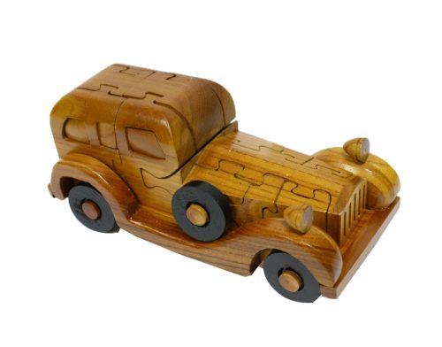 WOODEN PUZZLE 3D OLD'S MOBILE21