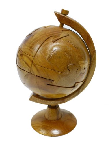 WOODEN PUZZLE 3D GLOBE    16