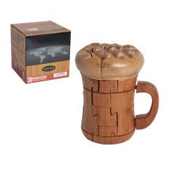 WOODEN PUZZLE 3D BEER MUG  15