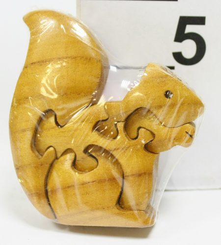 WOODEN PUZZLE 3D SQUIRREL        8
