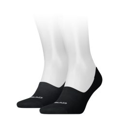   Head footie unisex légáteresztő titokzokni 2pár/csomag - pamut titokzokni - fekete - 35-38
