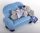 MOUSE SLEEPING IN ARMCHAIR 2S 15CM