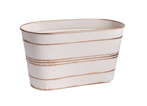 BATH BOWL OVAL LACE BEIGE 25