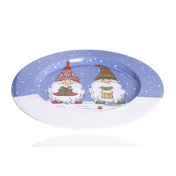 BÁD.TÁLCA 2MIKULÁS     28CM