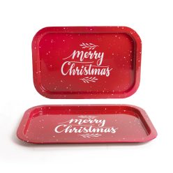 BÁD.TÁLCA MERRY PIROS 34*23