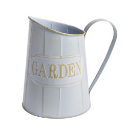BATH JUG WHITE FLO+GAR 14*12