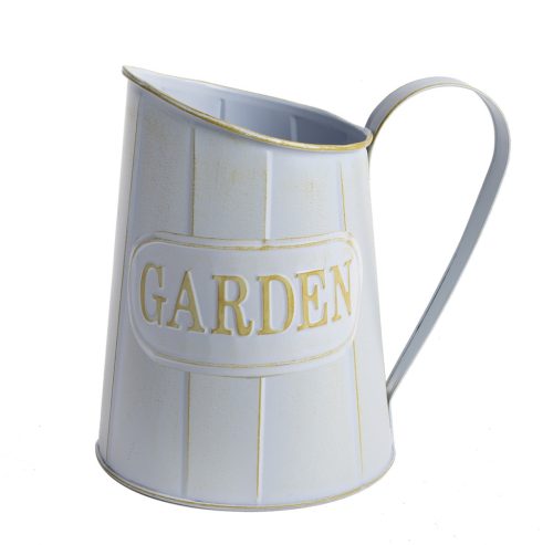 BATH JUG WHITE FLO+GAR 14*12
