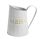BATH JUG BLUE FLO+GA 13*18