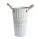 BÁD.VASE BLUE FLOWER+GAR15*25