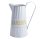 BATH PITCHER WHITE BIRD 11*11