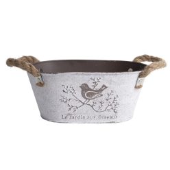 BATH BOWL OVAL HERBS 25*13.5