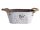 BATH BOWL OVAL HERBS 25*13.5
