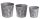 BATH BOWL OVAL STRIPE WHITE/ARA 25