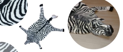 ZEBRA RUG 110CM