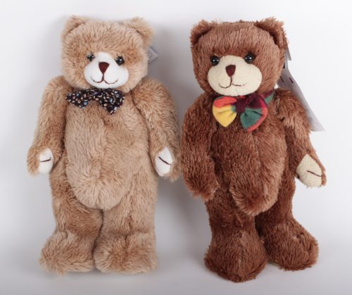 BEAR+BOUQUET STANDING 3S 18CM