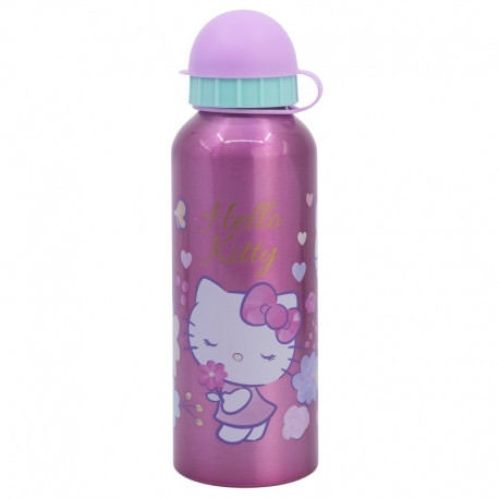 ALUMINUM BOTTLE 530 ML HELLO KITTY