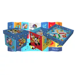   Mickey Mouse Toy Storage Basket 20L (4 in 1 board game, storage, sunshade, chair)