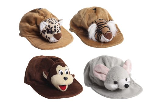 BASEBALL CAP/6PCS.ANIMALS