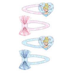   Disney Hercegnők (Hamupipőke) csillogós hajcsat szett 2db 