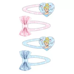 Disney Princesses (Cinderella) glitter hair clip set of 2