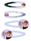 Frozen hair clip set of 2