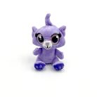 Big-eyed cute plush Cat 10cm high - Purple
