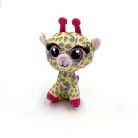 Big-eyed cute plush Giraffe 10cm high - Yellow