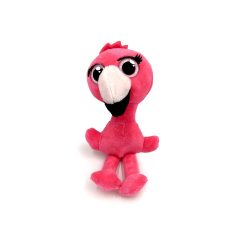 Big-eyed cute plush Flamingo 10cm high - Pink